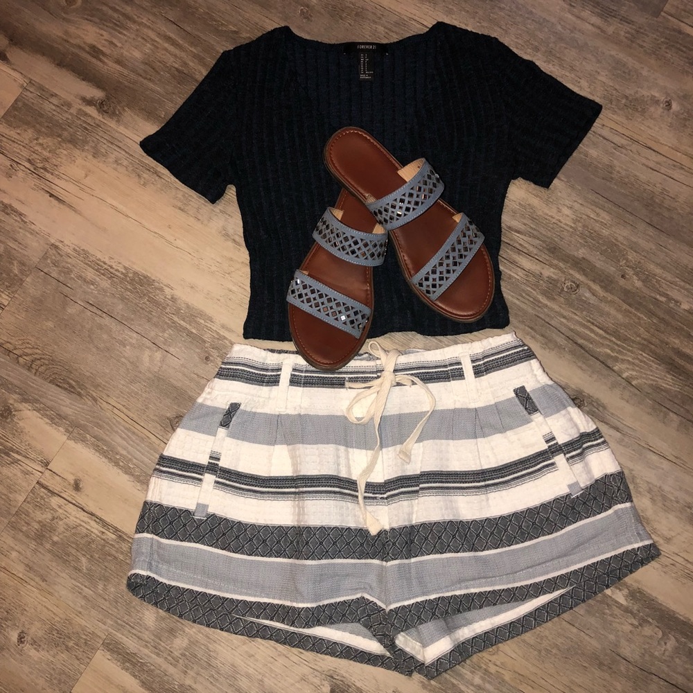 Linen Shorts from The Loft